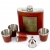 Велика фляга зі стопками Тризуб A123 Hip Flask