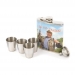 Фляга и рюмки 4 шт воронка A134-3 Hip Flask - фото 2 Darunok.ua Фляга и рюмки 4 шт воронка A134-3 Hip Flask