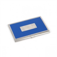 Візитниця металева блакитна 136-03 А Albero Ode