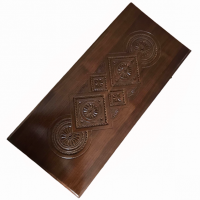 Нарди різьблені з темного дерева 