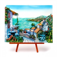 Картина об'ємна Італійська рів'єра у моря КОП-3-02 Two Captains