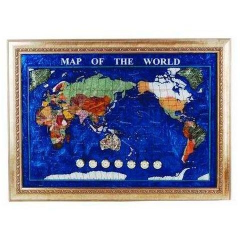 Подарочная карта мира 870*630 мм M102 Albero Ode