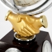 Глобус с часами сувенир с рукопожатием подарочный XL616А Albero Ode