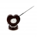 Стильные настольные часы с ручкой Сердце PW8045 Albero Ode