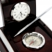 Настільний набір з годинником компасом і ручкою PW8075 Albero Ode