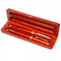 Сувенирные ручки шариковая и перьевая в подарочном футляре 38-12 Albero Ode Сувенирные ручки шариковая и перьевая в подарочном футляре 38-12 Albero Ode