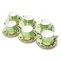 Кофейный набор HX0132 на 6 персон 12 предметов C 