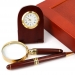 Набор шариковая подарочная ручка, лупа, настольные часы S90-03 Albero Ode