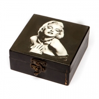 Подставки под чашки костеры набор 4 шт Мерлин Монро 5888 