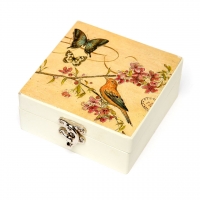 Подставки под чашки (4шт.) Бабочки HLMB1032 