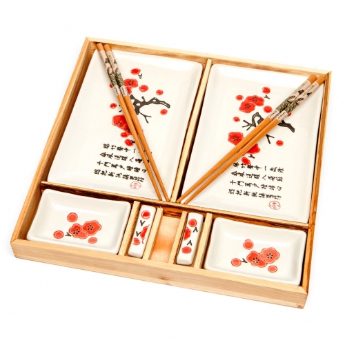 Японский набор для суши белый B151 Darunok