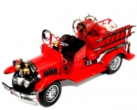 Модель старинного пожарного автомобиля 1868 Decos