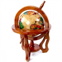 Глобус сувенир подарочный 220 мм из дерева CB0014  Глобус сувенир подарочный 220 мм из дерева CB0014