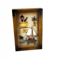 Ключница на стену в морском стиле 05B-0055 Decos
