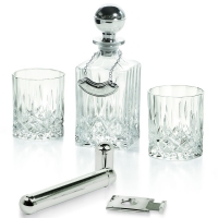 Набор для виски штоф и 2 стакана, гильотина и футляр для сигар Chinelli 2851