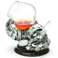 Набор для коньяка с бокалом "Рог изобилия" Chinelli 2057600