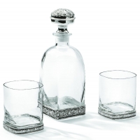 Набор для виски штоф и 2 бокала Chinelli 2074302
