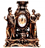 Каминные часы статуэтка греческих мужчины и женщины T1404 Classic Art Каминные часы статуэтка греческих мужчины и женщины T1404 Classic Art