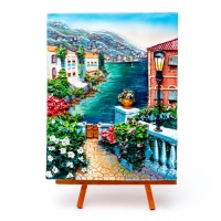 Картина об'ємна морський пейзаж Сходи до моря КОП-3-09 