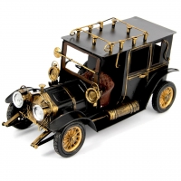 Модель ретро автомобиля черный CJ110525B Decos