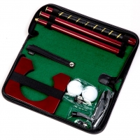 Мини гольф в футляре из кожи прессованной C-1013 Lucky Gamer