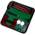Мини гольф в футляре из кожи прессованной C-1013 Lucky Gamer