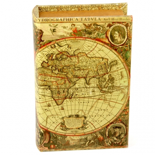 Шкатулка книга средняя Старинная карта C-1002M Decos - фото 1 Darunok.ua Шкатулка книга средняя Старинная карта C-1002M Decos