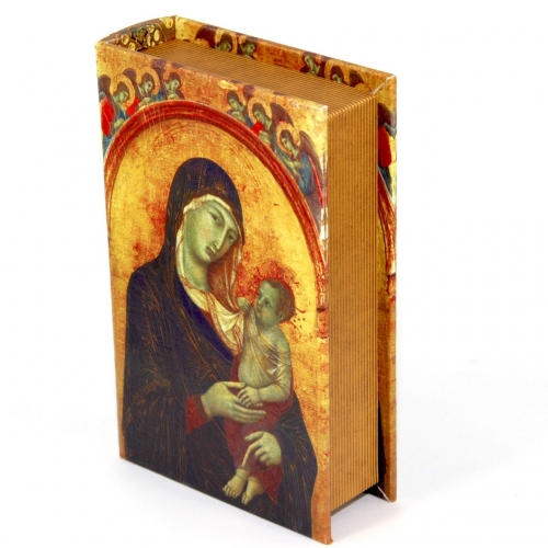Шкатулка книга большая Дева Мария C-10013B Decos
