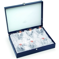 Набор бокалов для вина 6 шт rose gold Chinelli 3218400 Набор бокалов для вина 6 шт rose gold Chinelli 3218400