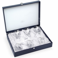 Набор бокалов для вина 6 шт silver Chinelli 2218400