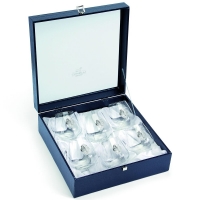 Набор бокалов для виски 6 шт silver Chinelli 2218600