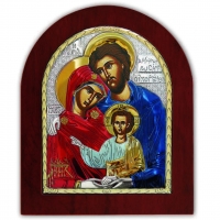 Икона Святого Семейства EP5-015XAG/P/C Silver Axion