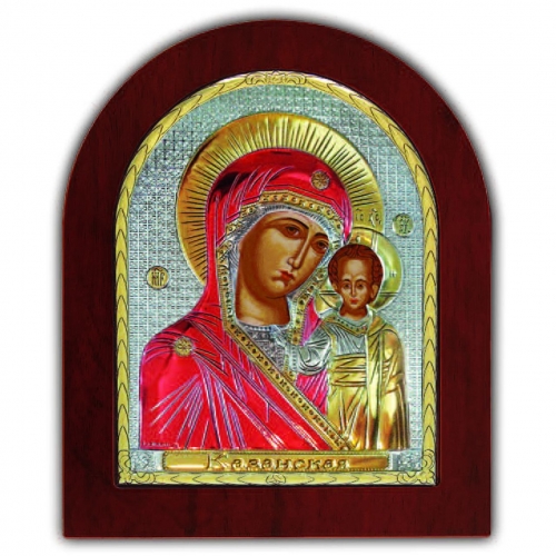 Ікона Казанська Божої Матері EK4-004XAG Silver Axion