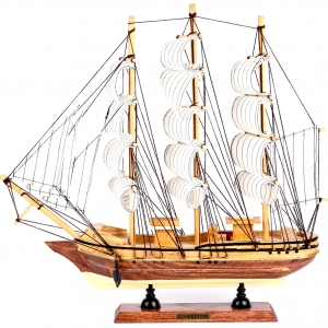 Модель корабля из дерева 34 см 6806G Модель корабля из дерева 34 см 6806G