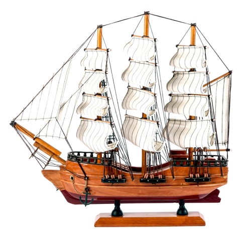 Модель корабля деревянная 34 см SH501G Two Captains