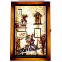 Ключница настенная из дерева 05B-237C Decos