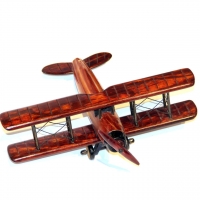 Модель літака біплана дерев'яна N2  Модель літака біплана дерев'яна N2