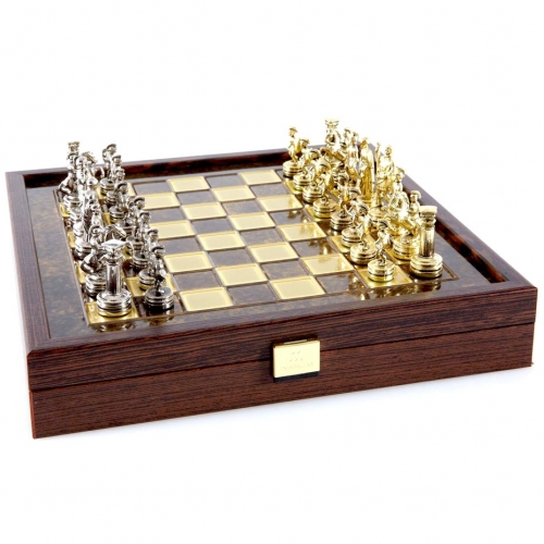 Шахматы Греко Римский период в деревянном кейсе SK3BRO Manopoulos
