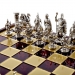 Шахматы Греко Римский период в деревянном кейсе SK11RED Manopoulos