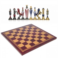 Шахматы сувенирные элитные Крестоносцы 19-48 203GR Italfama