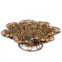 Фруктовница плетеная с металлическим каркасом B813 