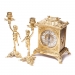 Каминные часы и 2 подсвечника на 1 свечу Bambino 82.108-80.325 Alberti Livio