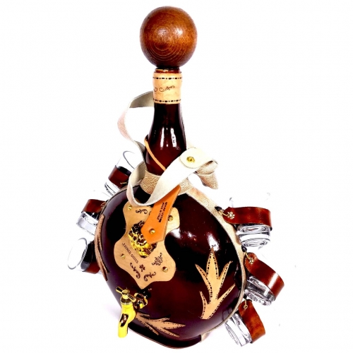 Набір подарунковий міні-бар пляшка з чарками 136-VA Artistica Artigiana
