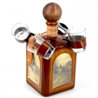 Бутылка мини-бар штоф с рюмками Охота 677-VA Artistica Artigiana