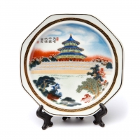 Декоративная тарелка с подставкой большая A Decos Декоративная тарелка с подставкой большая A Decos