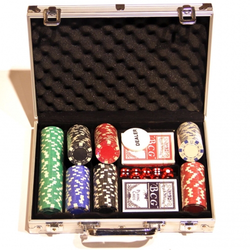 Покерний набір 200 фішок DM200NA Lucky Gamer