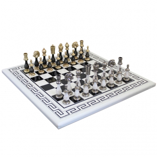 Шахматы эксклюзивные подарочные 142DEC-BN 342BN Italfama
