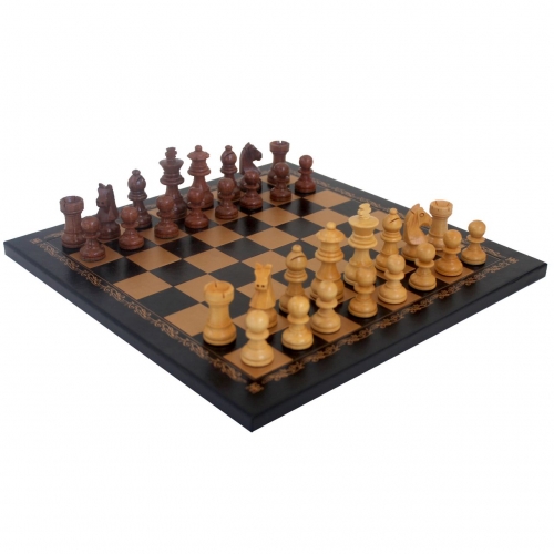 Шахматы из дерева G250-75 204GN Italfama