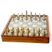 Эксклюзивные шахматы из дерева и латуни G334 Lucky Gamer