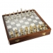 Эксклюзивные шахматы из дерева и латуни G334 Lucky Gamer